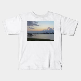 Wrightsville Beach At Dusk Kids T-Shirt